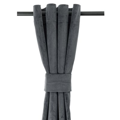 Imagen 2 del producto Cortinas New velvet 1.40 X 2.20 Gris