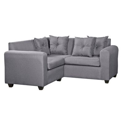 Imagen 2 del producto Seccional Esquinero Recife tela Gris 160x160x78
