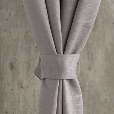 Imagen 2 del producto Cortinas Set Embosed 1.40 x 2.25 Gris claro