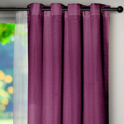 Imagen 2 del producto SET Cortina Barbara 8 piezas Morado