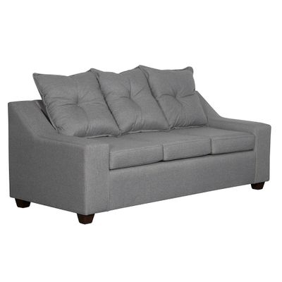 Imagen 2 del producto  Sofa Viena 3 cuerpos   Tela Gris 190 x 80 x90