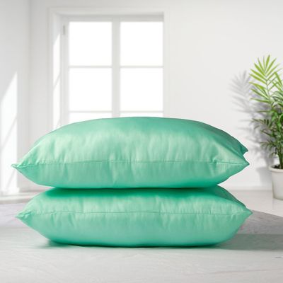 SET 2 ALMOHADAS MICROFIBRA 50 X 70 ECO COLORES CALIPSO