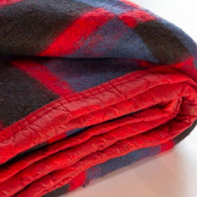 Imagen 2 del producto Frazada Polycotonn 2 pl Rojo -Azul