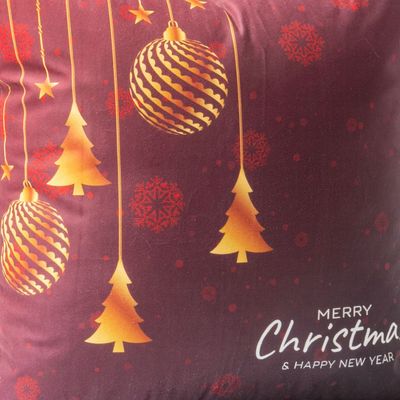 Imagen 2 del producto Set 4 Cojines Adornos 45 x 45 Rojo