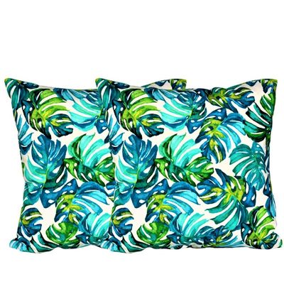 Imagen 1 del producto Set 2 cojines Lona Española Maldivas 50x50 TURQUESA