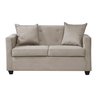 Sofa 2c Gramado Felpa Beige 130x70x83