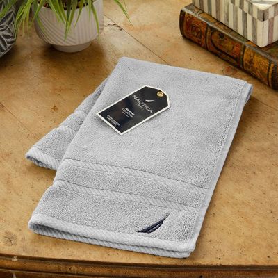 Imagen 2 del producto Toalla de mano 60X40 NAUTICA HOME 100 algod n Gris Plata