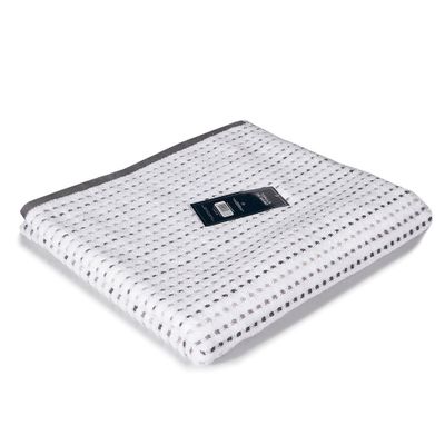 Toalla Baño Stripe -Nautica  Home- 76 x 137 Blanco- Gris