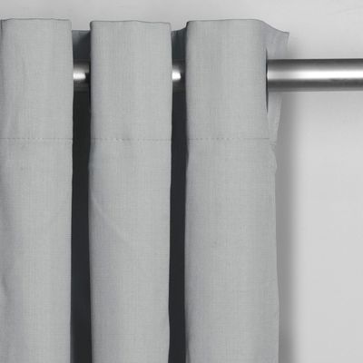 Cortina Black out Masel City Gris claro