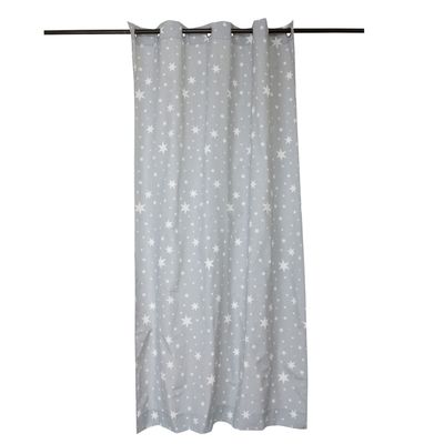 Imagen 2 del producto Juego Cortinas + Cojines infant. Estrellita Gris