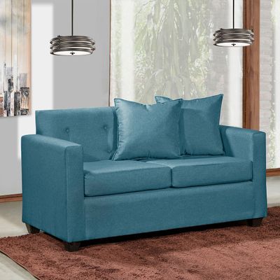 Sofa 2c Gramado tela Turquesa 130x70x83