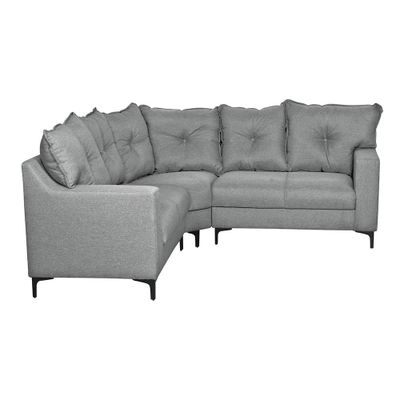 Imagen 2 del producto Seccional Belga esquinero Gris 210x210 X 95