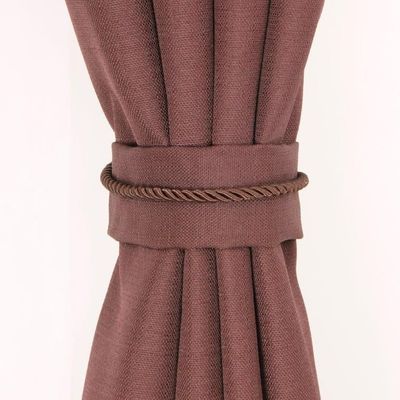 Imagen 2 del producto SET Cortina Barbara 8 piezas Chocolate