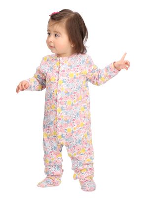 Pijama Algodón Rosa Motita