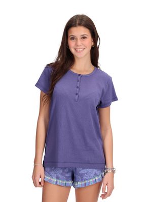 Imagen 1 del producto Pijama Corto Viscosa Purpura Caffarena