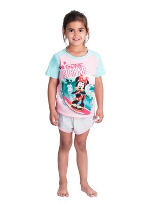 Pijama Algodón Minnie Rosado Caffarena