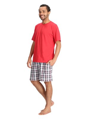 Imagen 2 del producto Pijama Corto Algodón Rojo Mota 