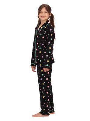 Imagen 2 del producto Pijama Infantil Negro Niña Caffarena