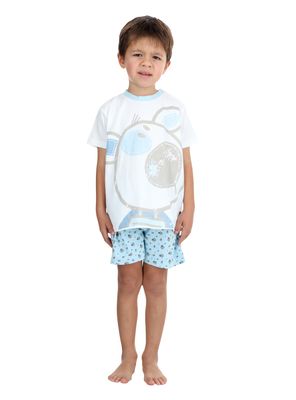Pijama Niño Algodón Mota