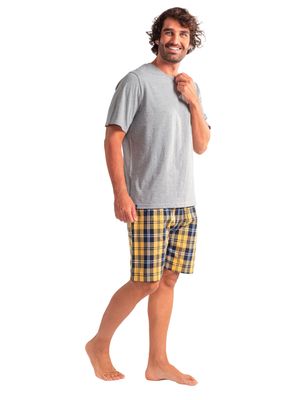 Imagen 2 del producto Pijama Corto Melange Diseño Algodón Mota