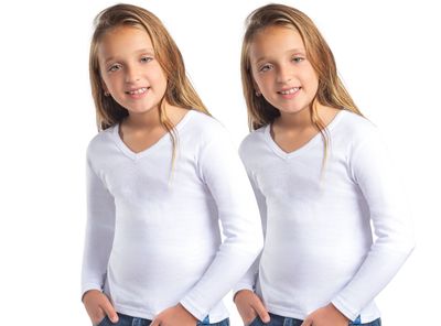 Camiseta Manga Larga Algodón Pack 2 Caffarena