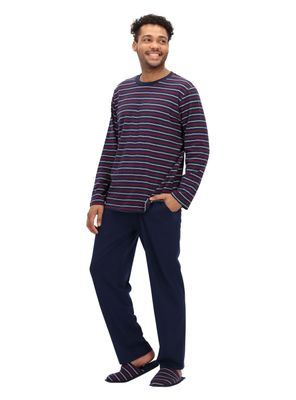 Imagen 2 del producto Pijama Largo Azul Mota 