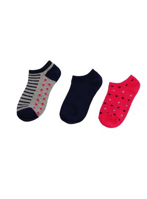 Calcetín Tobillo Algodón Pack 3 Caffarena