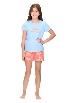 Pijama Corto Algodón Juvenil Caffarena