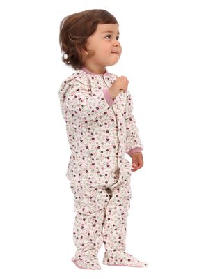Imagen 2 del producto Pijama Niña Algodón Malva Motita