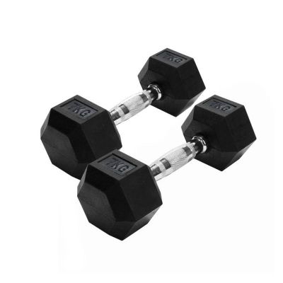 MANCUERNA HEXAGONAL 14 KILOS PAR-(7 K C/U)