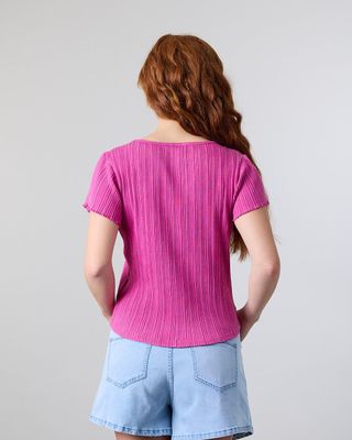 Imagen 2 del producto Polera Mujer procesada Rib Fantasy Polemic