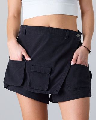 Imagen 2 del producto Falda Short Mujer Canvas procesado XS3732 Polemic