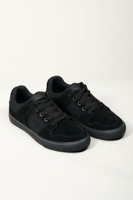 Imagen 2 del producto Zapatilla Escolar Negro Cuero Canvas - Polemic