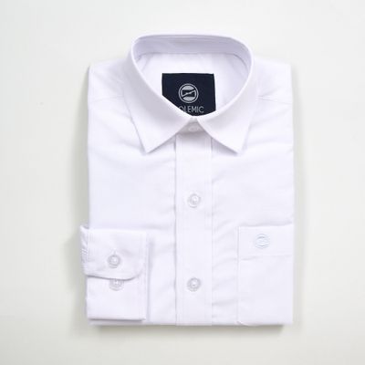 Camisa Escolar Slim Blanca CP1720 Polemic