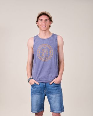 Polera Musculosa procesada Classic 1396 Polemic