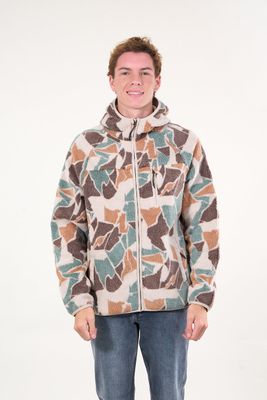 Imagen 2 del producto Poleron Mini sherpa full cierre y gorro Crudo wi8312 Polemic