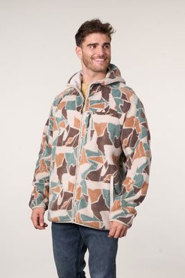 Poleron Mini sherpa full cierre y gorro 8712 Polemic