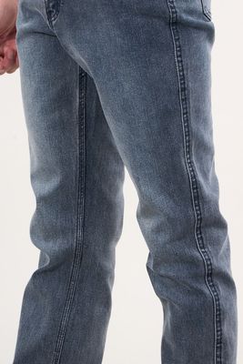 Jeans Denim Slim Fit Gris wi4332 Polemic