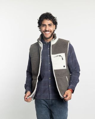 Imagen 2 del producto Polerón Hombre Polar sin mangas Sherpa forrado Bonded Polemic