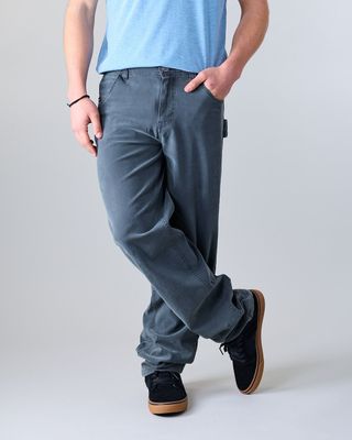 Pantalón Carpintero Junior Twill procesado XV4360 Gris Polemic