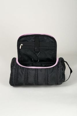 Imagen 2 del producto Necessaire Acolchado Neceser Organizador Cosmetiquero Soft Negro Polemic