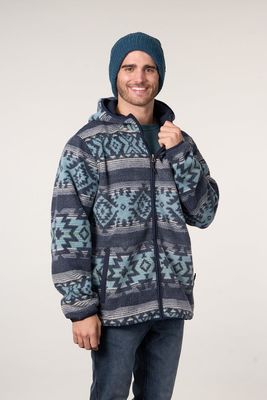 Poleron Mini sherpa full cierre y gorro 8713 Polemic