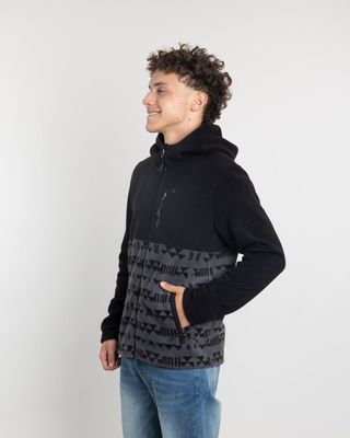 Imagen 1 del producto Polerón Juvenil Polar micropolar estampado con gorro Polemic