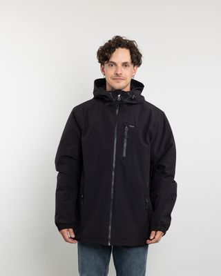 Imagen 1 del producto Parka Hombre Waterproof con Micropolar Negro Polemic