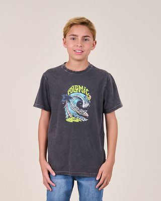 Polera manga corta Surf Up 1159 niño Polemic