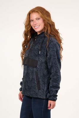 Imagen 2 del producto Poleron polar mujer Procesado medio broche Print  VW8761 Polemic