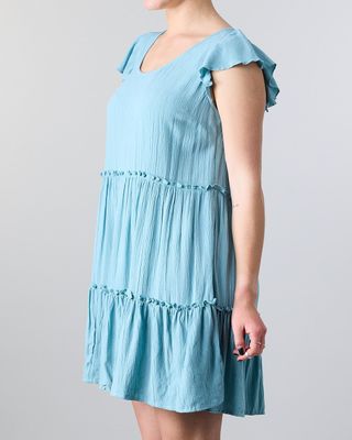 Imagen 2 del producto Vestido Smock Crep Verde Polemic