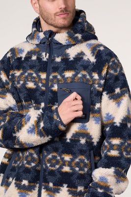 Poleron Polar Sherpa Bonded con cierre Print 8718 Polemic
