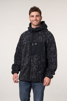 Poleron Micropolar Full Zipper y gorro 8708 Polemic