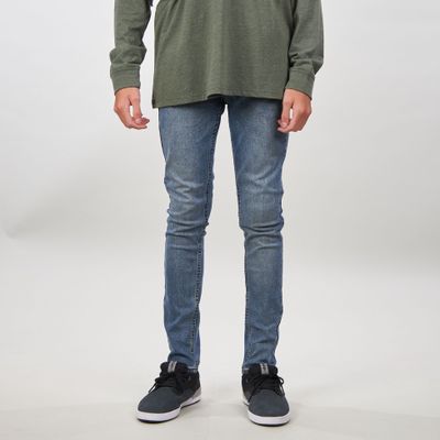 Imagen 2 del producto Jeans denim Skinny Tapered Fit Celeste 4357 Polemic